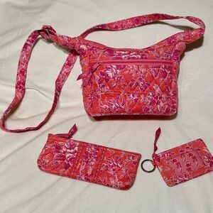 Pink and coral Vera Bradley set